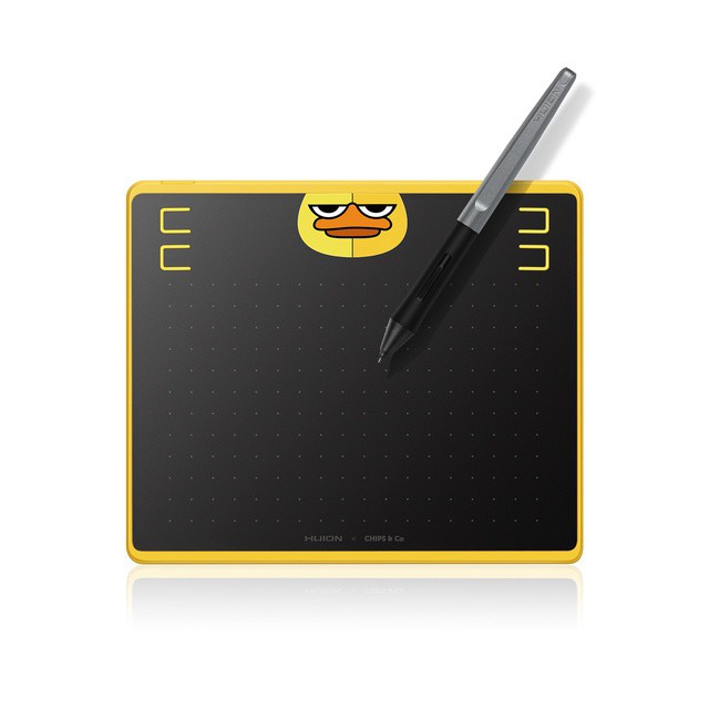 HUION HS64 CHIPS & Co Pen Tablet support HP Android For Drawing