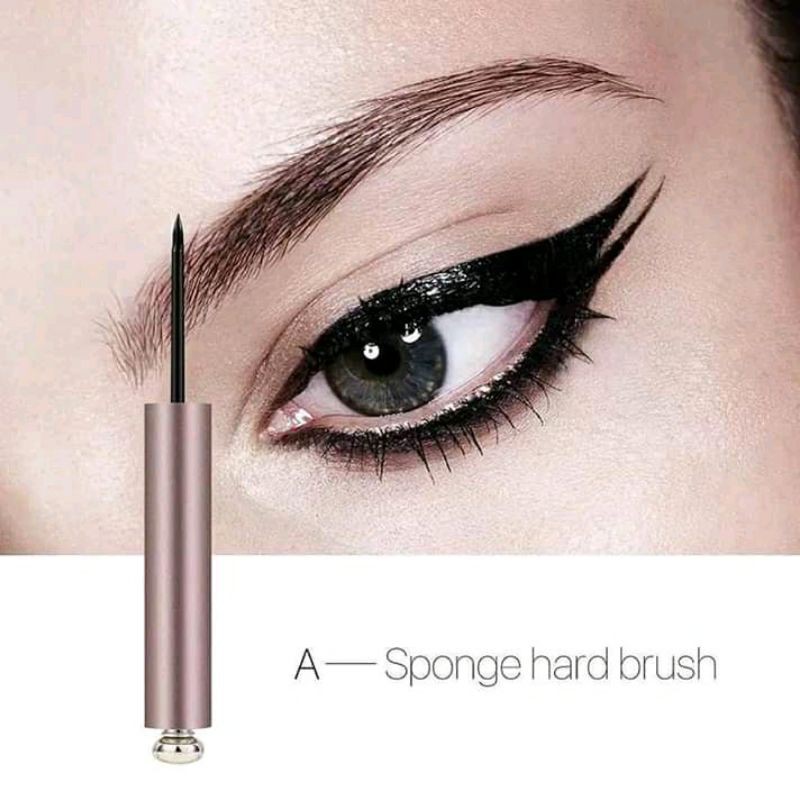 O.TWO.O Eyeliner Pencil Cair Liquid Silk Ultra Waterproff Longlasting Eyeliner Pen