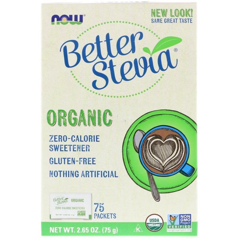 

Now ORGANIC Stevia Natural Sweetener Diabetic Sugar Pemanis Alami Diabetes Organik Baking Healthy