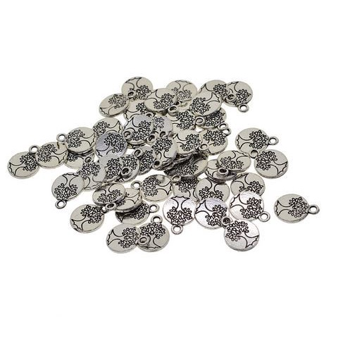 Anique Tree Charms - Charm Bentuk Pohon Antik (10pcs)