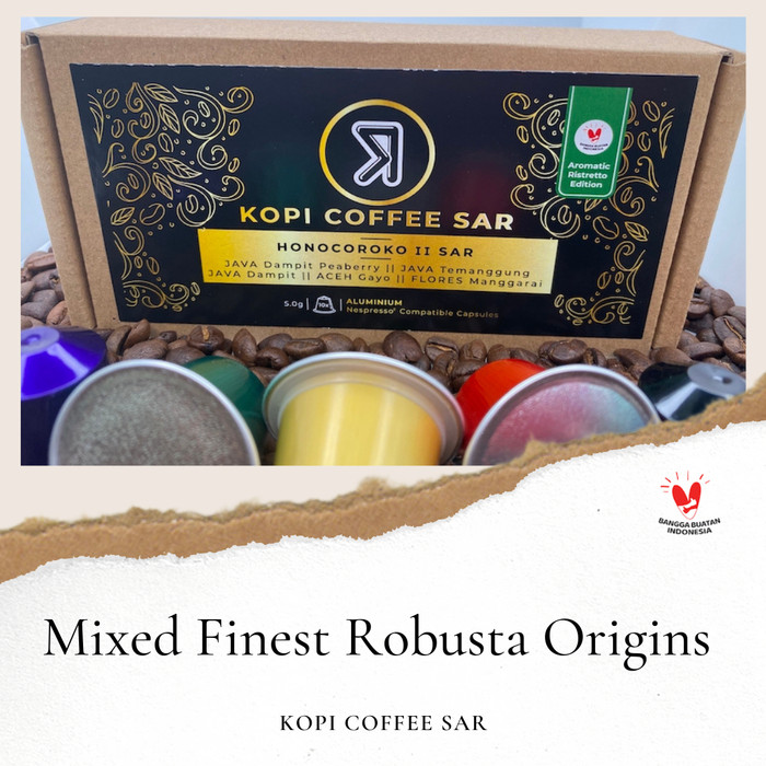 

NEW Honocoroko SAR - MIX NESPRESSO® COFFEE CAPSULE/KOPI KAPSUL NESPRESSO