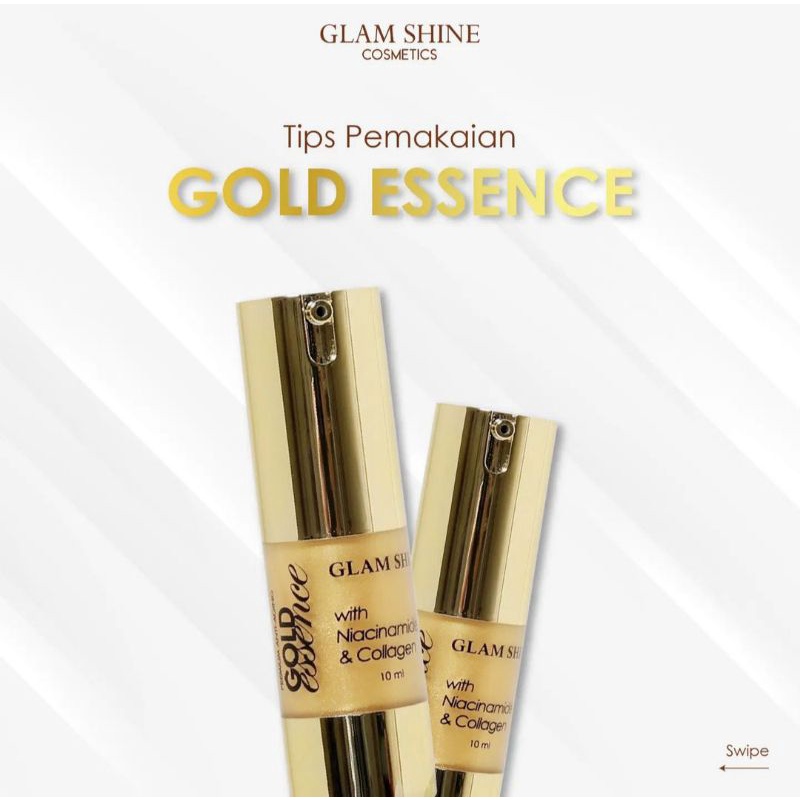 SERUM ANTI AGING / GOLD ESSENCE BY GLAMSHINE / PANDA VEE2