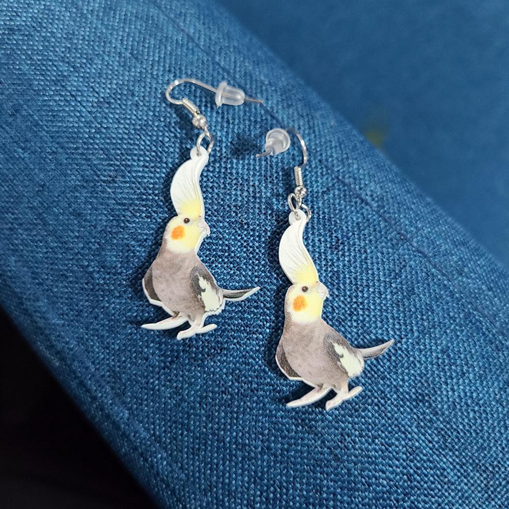 Anting LILY Bird Wanita Cewek|Earbob Akrilik