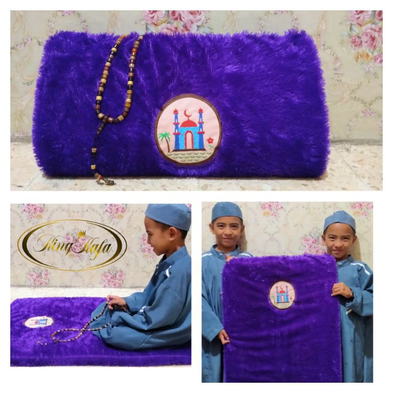 Sajadah bulu rasfur Anak