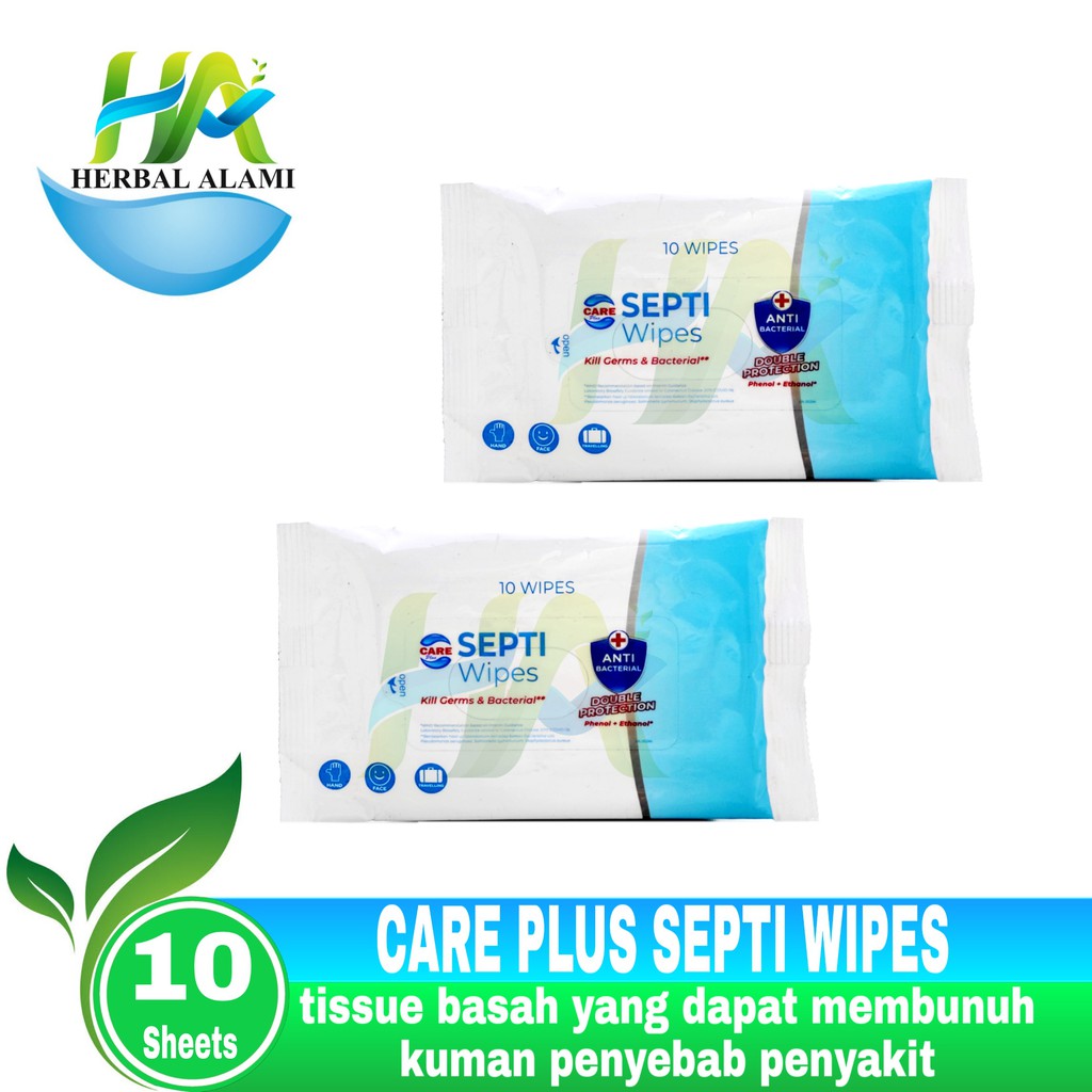 Care Plus Septi Wipes Isi 10 Wipes