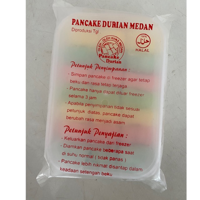 

Pancake durian isi 21