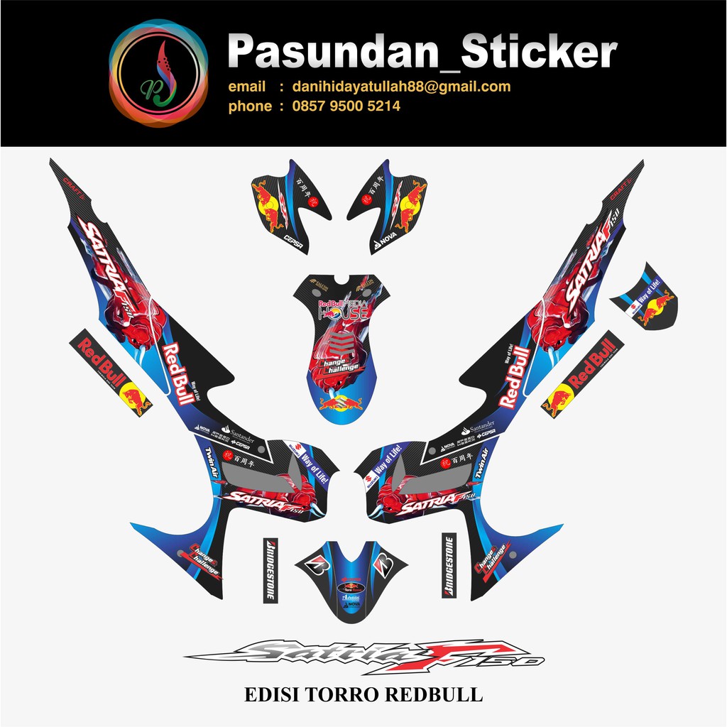SATRIA FU EDISI TORRO REDBULL