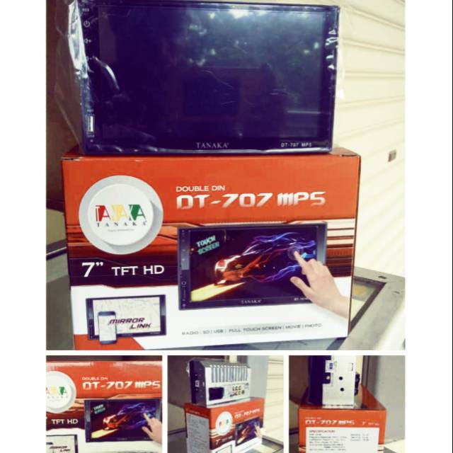 Head unit doubeldin mobil calya dan sigra MIRRORLINK free kamera