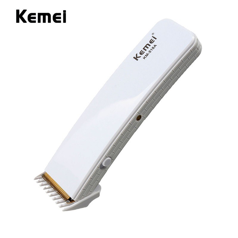 Portable Professional Kemei KM-518A Men's Rechargable Electric Hair Beard Clipper Trimmer