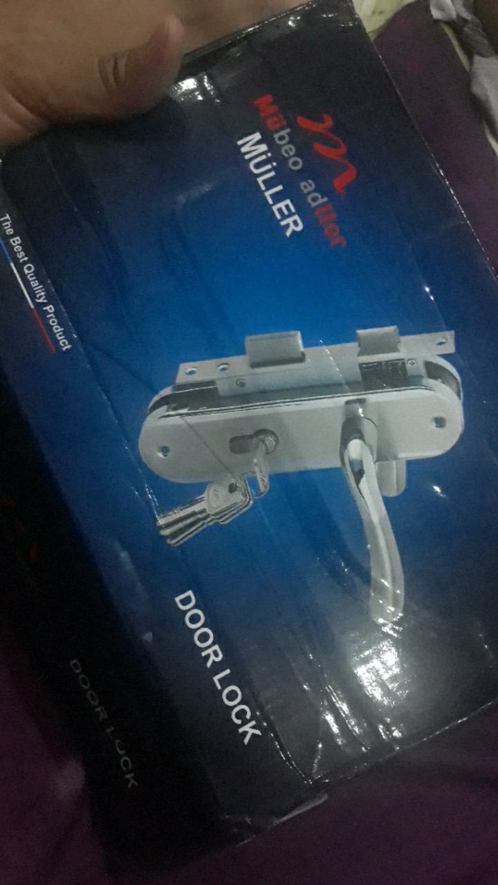 Kunci Pintu Tanggung Muller (set Lengkap)