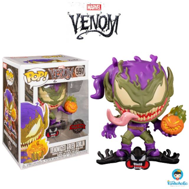 Funko POP Marvel Venom - Venomized Green Goblin [Exclusive] #597