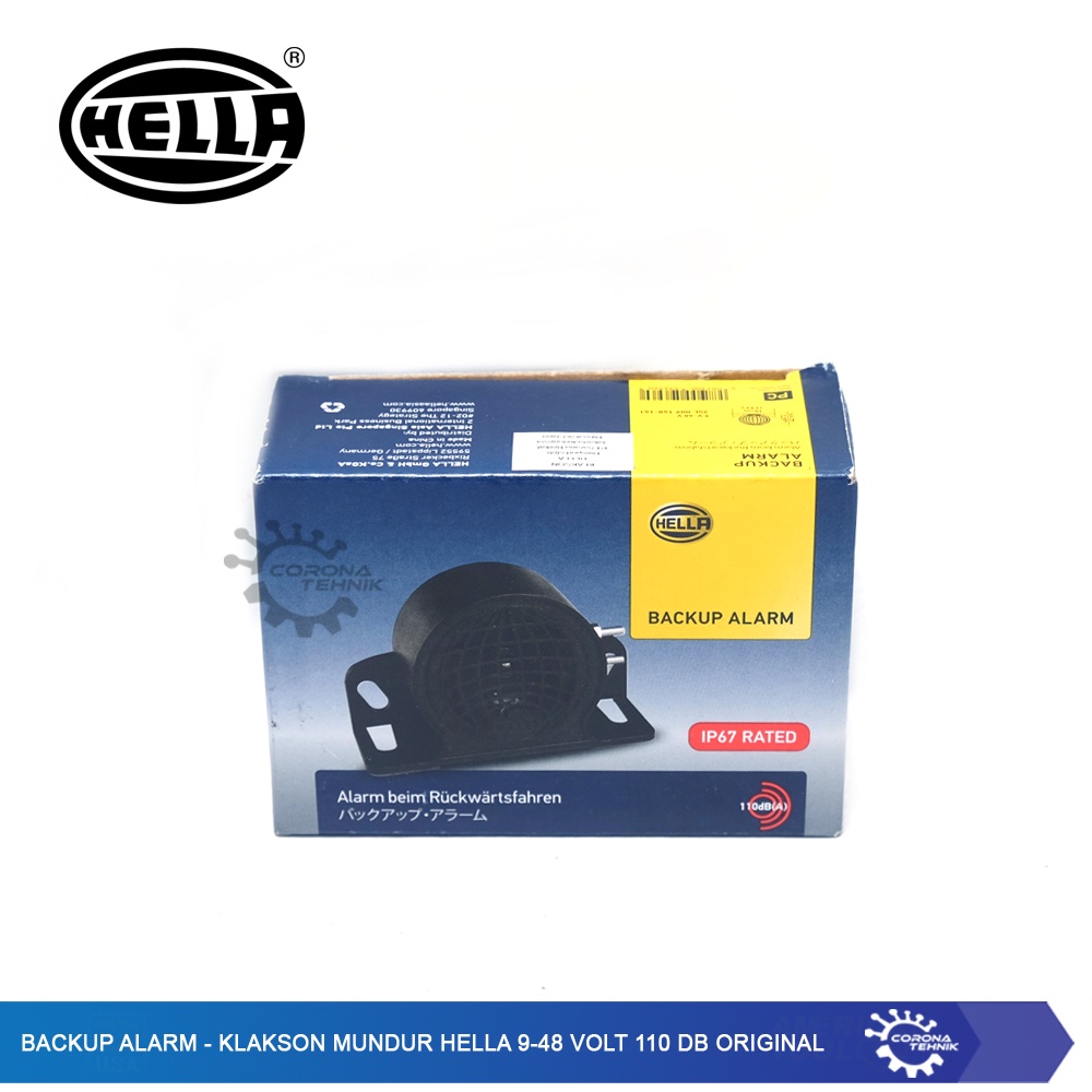 Backup Alarm - Klakson Mundur Hella 9-48 Volt 110 dB Original