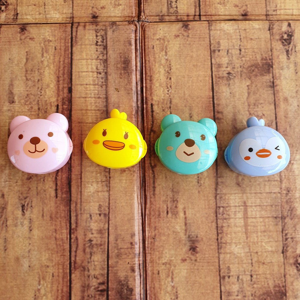 

1 Pak isi 48 PCS Rautan Pensil - Serutan Pensil Happy Park 377 Isi 48 PCS - Pencil Sharpener