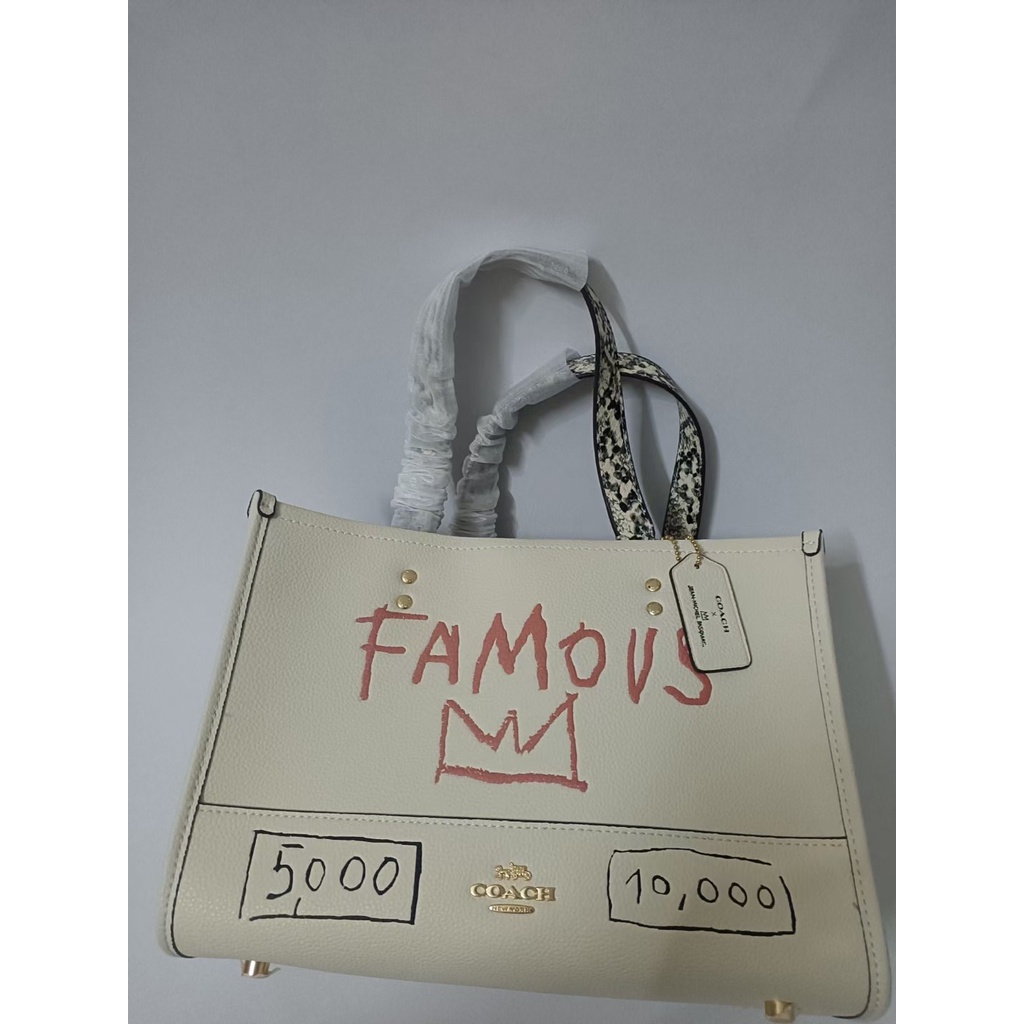 （grab）5660 5661 coach Women Bags Fashion New Shoulder Bag Graffiti Tote Bag Trend All-match