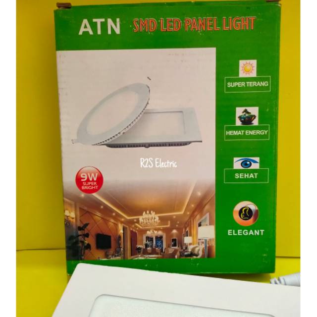 LED Panel Inbow 9Watt kotak ATN