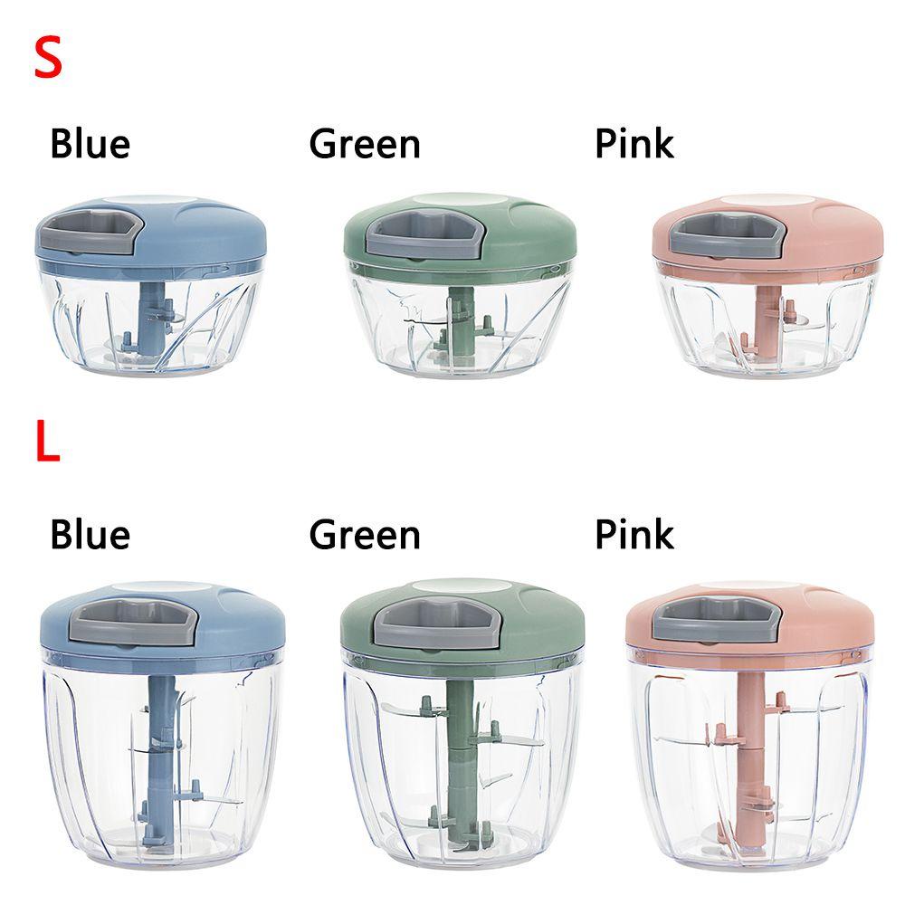 SOLIGHTER Vegetable Chopper New Hand Pull Manual Meat Grinder Vegetable Nuts Shredders Food Chopper Mincer Slicer Masher