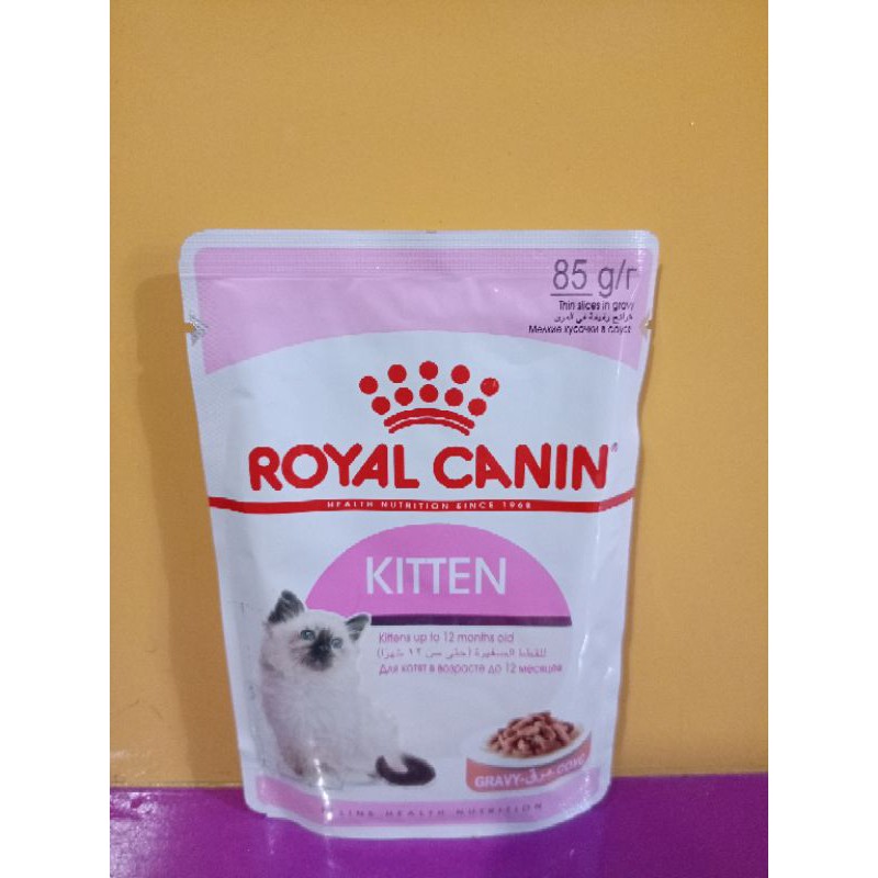 Royal Canin Kitten sachet pouch gravy 85 gr