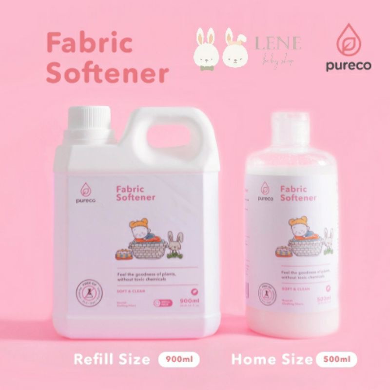 Pureco Fabric Softener 900ml refill size