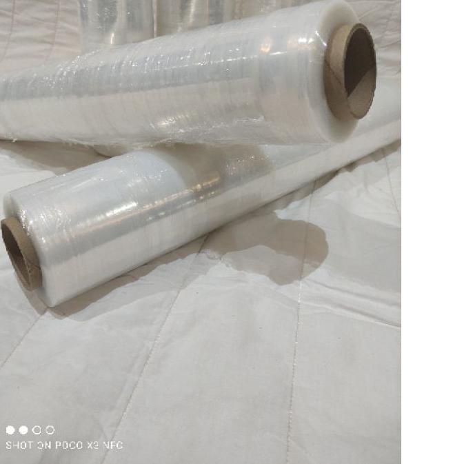 

Plastik Wrapping bening ukuran 50cm x 200m 17micron