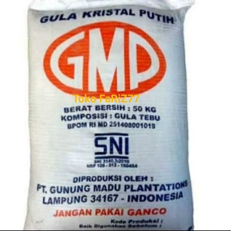 GULA PASIR GMP 1 KARUNG / 50 KG