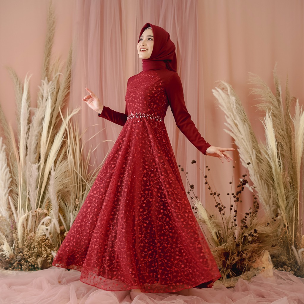 PUTHIC - Rona Jelita Dress|Ready Stock