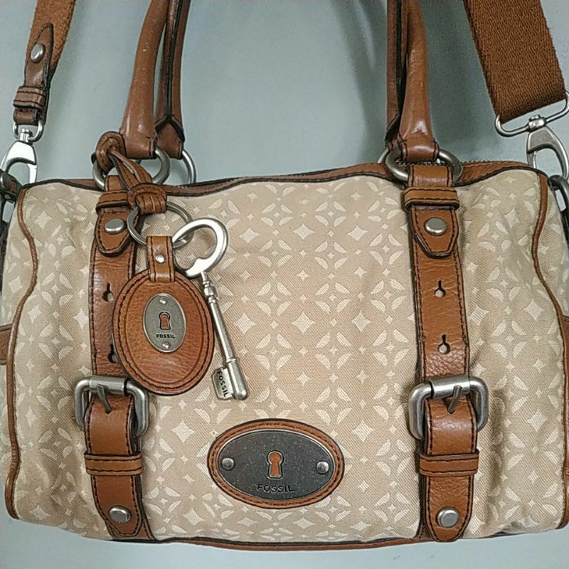 Tas Fossil Pecan Preloved gress