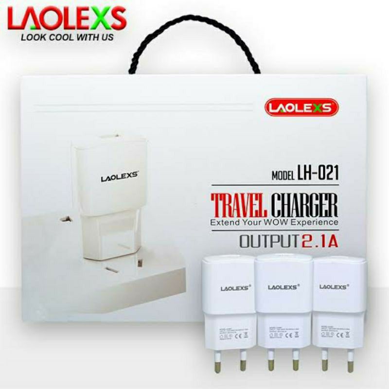 Kepala Charger LAOLEXS LH-021 Fast Charging 2.1A / Adaptor Only ORIGINAL