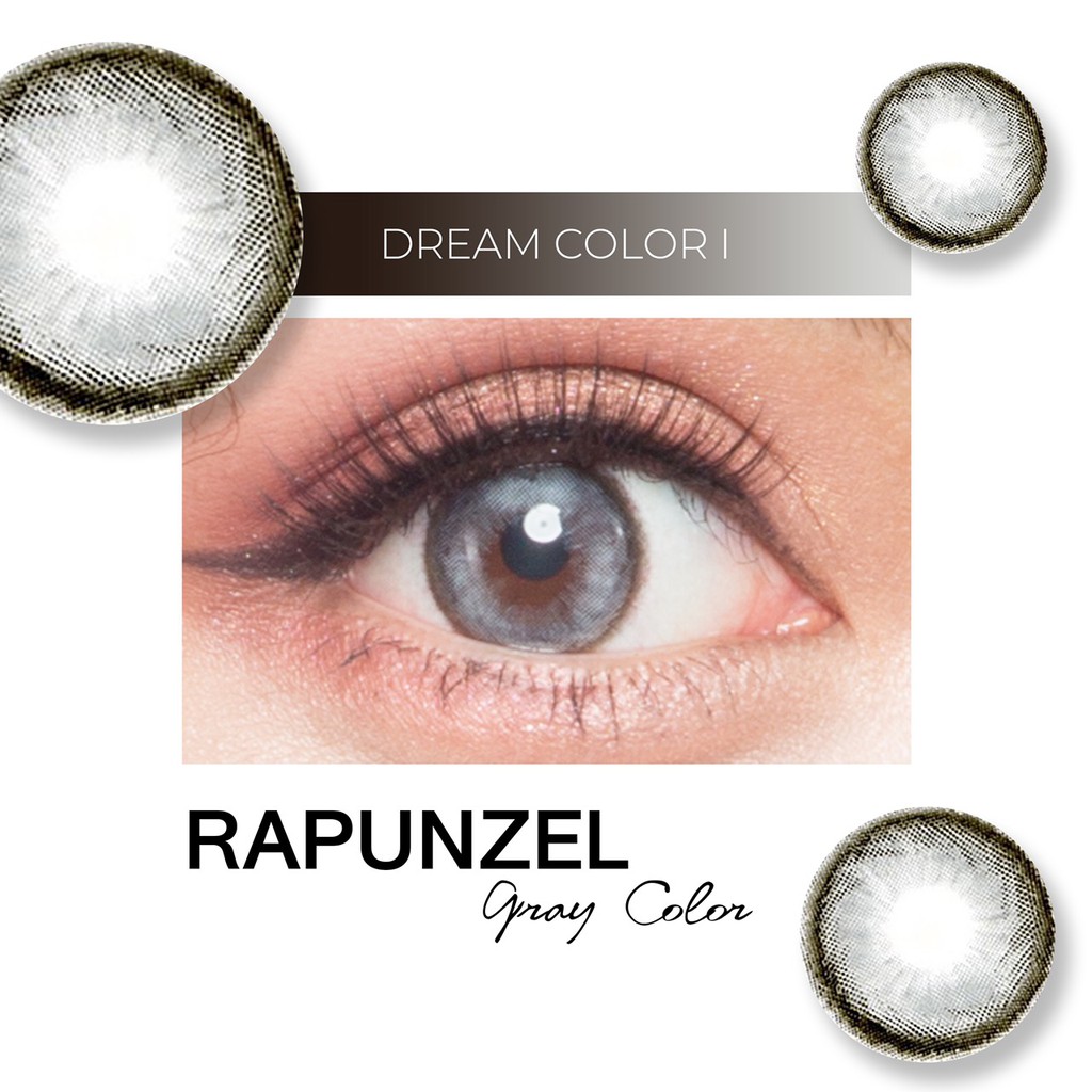 DREAMCOLOR RAPUNZEL GREY (NORMAL S/D -4.00)