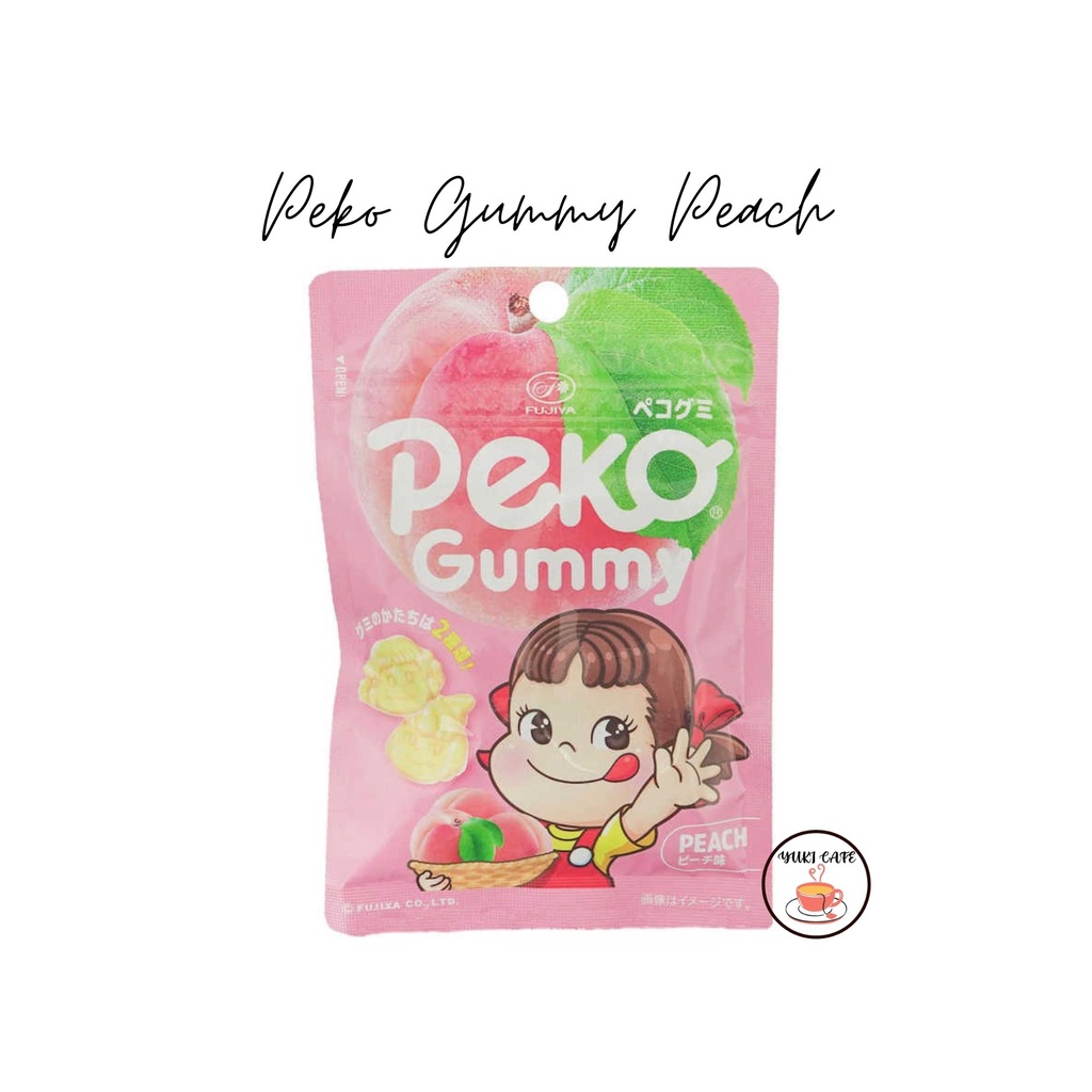 

PERMEN - PEKO GUMMY FUJIYA PEACH