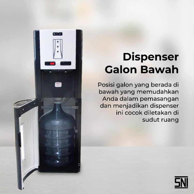 Dispenser Galon Bawah MIYAKO WDP 300 / WDP300 Panas | Dingin