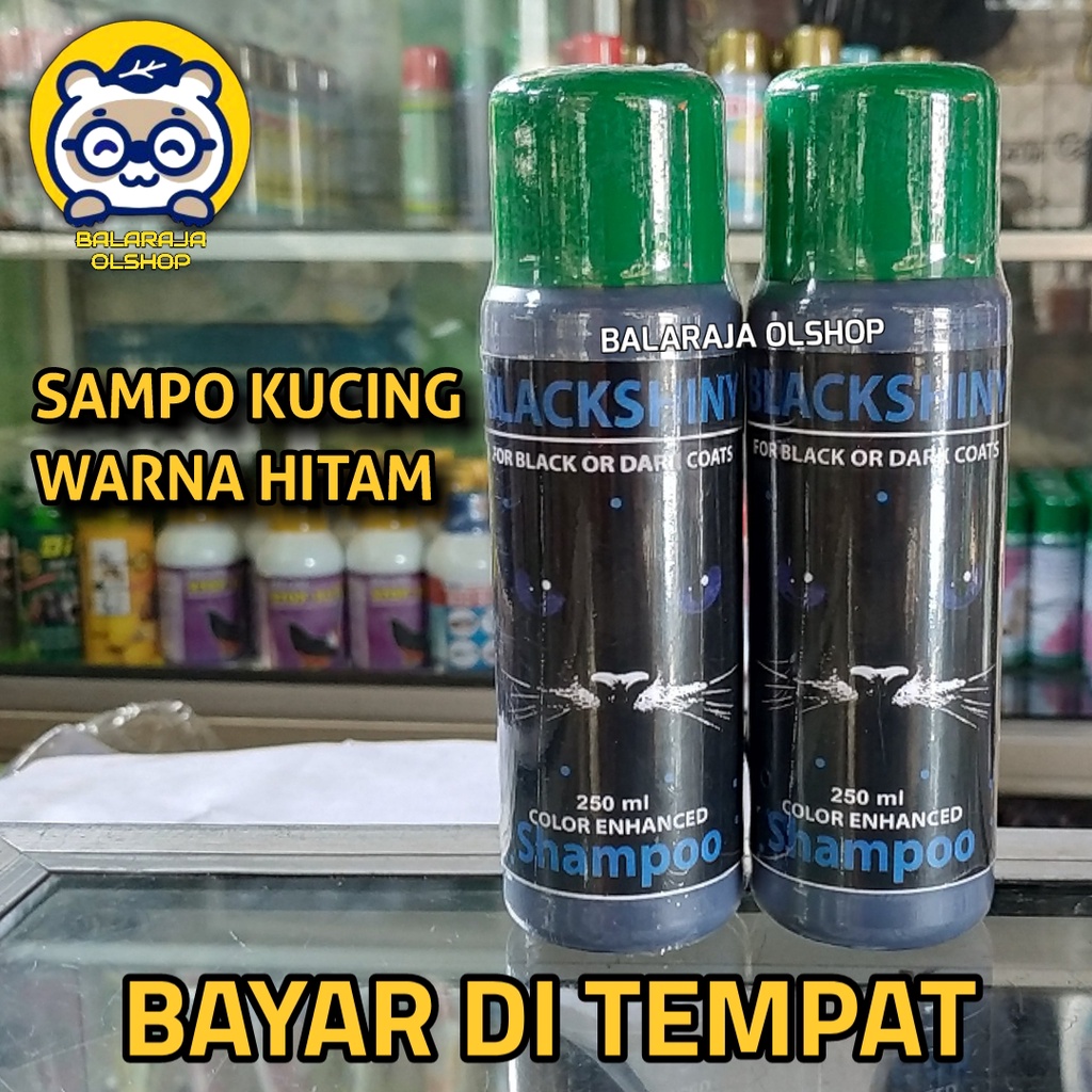 Sampo BLACK SHINY Cat Shampoo Kucing Bulu Hitam Coklat Gelap