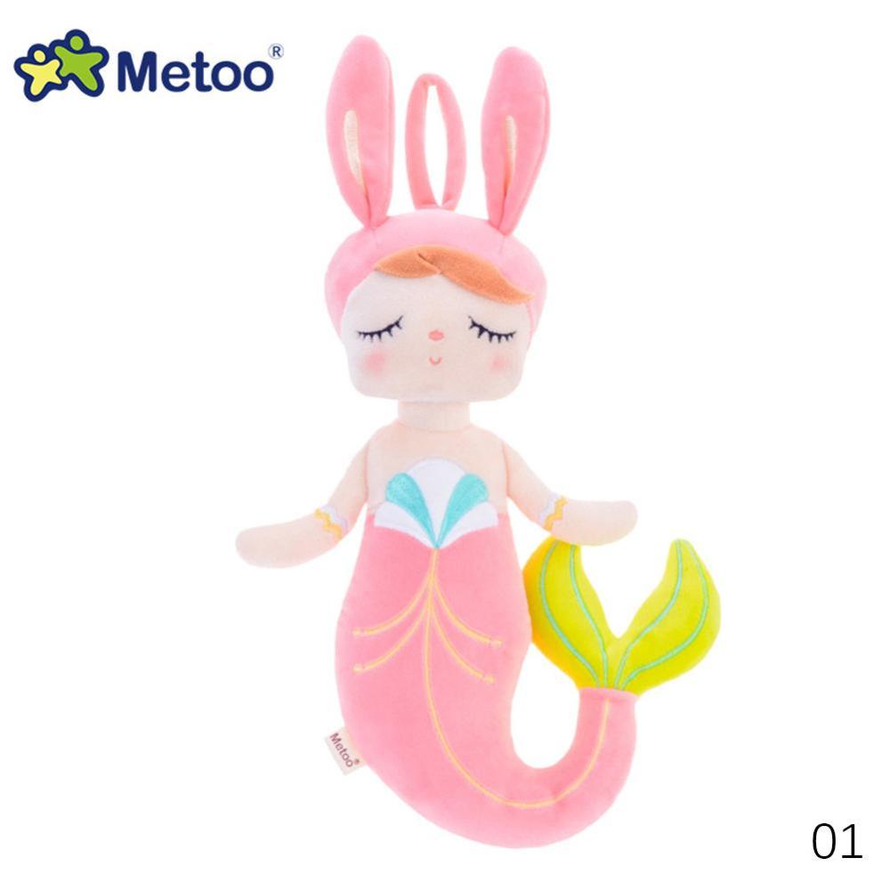 Timekey Mainan Boneka Stuffed Plush Metoo Angela Mermaid 38cm Untuk Hadiah Anak G9V2