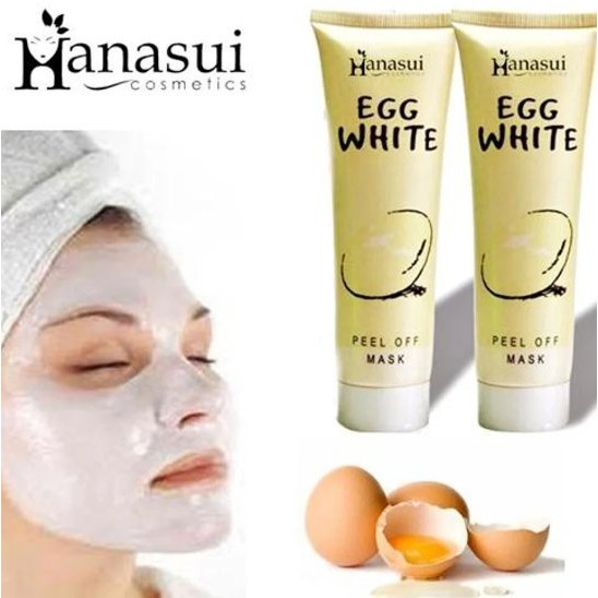 [SKINHOUSEID] HANASUI NATURGO PEEL OFF MASK BLACK | NATURGO EEG WHITE | PEEL OFF MASK | BPOM