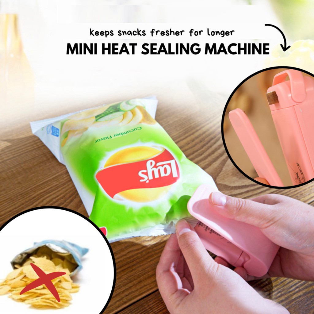 [ HAND SEALER ] plastik sealer mini generasi gen2 seal snack makanan