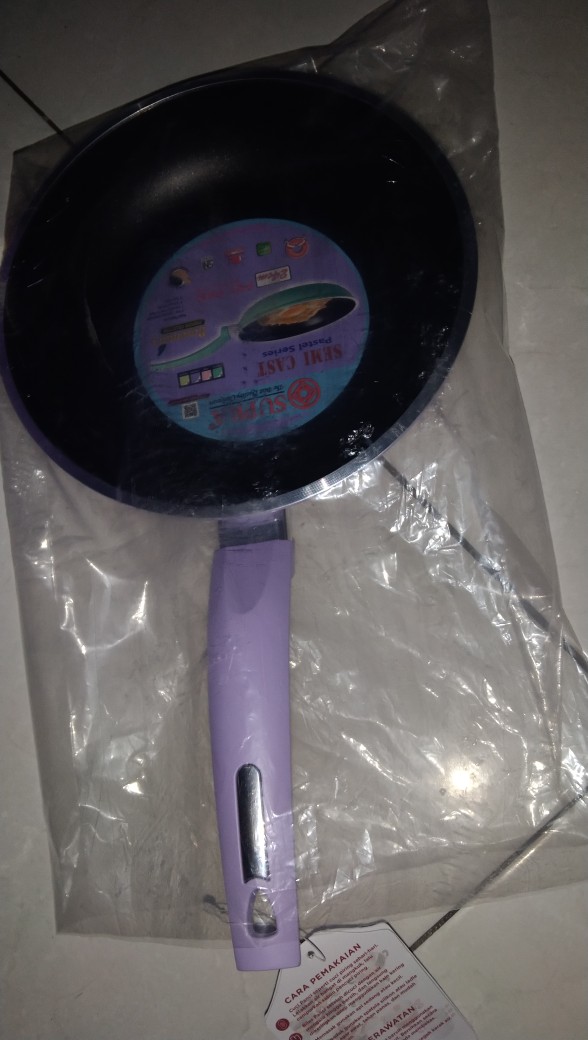Fry Pan 24cm Supra New Pastel/penggorengan Supra 24cm