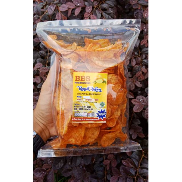 

BBS snack Keripik kentang balado pedas makanan ringan murah