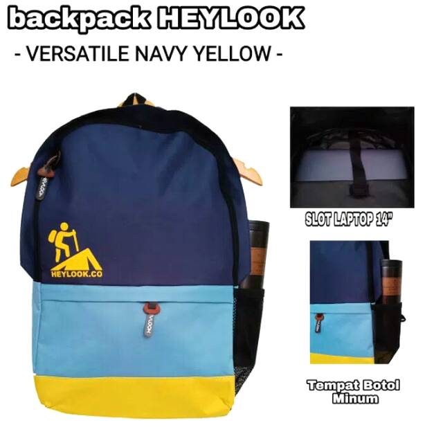 Tas Ransel Backpack Travel Sekolah Tas Punggung Adidas  Pria Wanita Casual