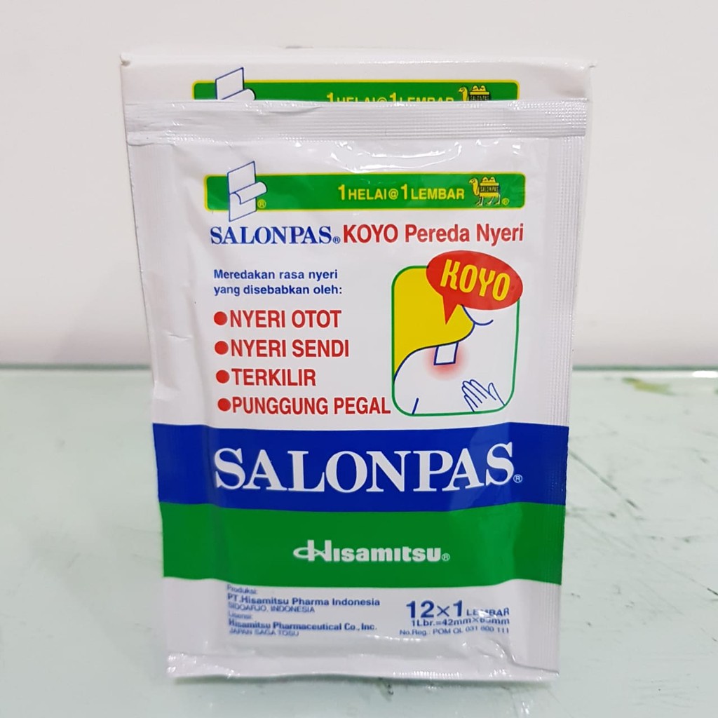 Salonpas 12 X 1 (PER SACHET)