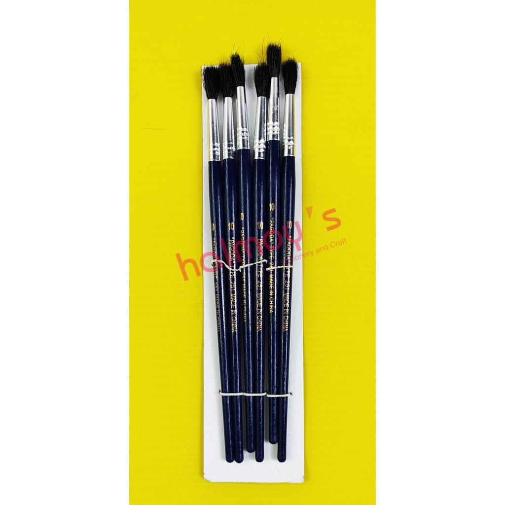 

KUAS LUKIS CAT AIR PAGODA NO. 10 ( 6 PCS )