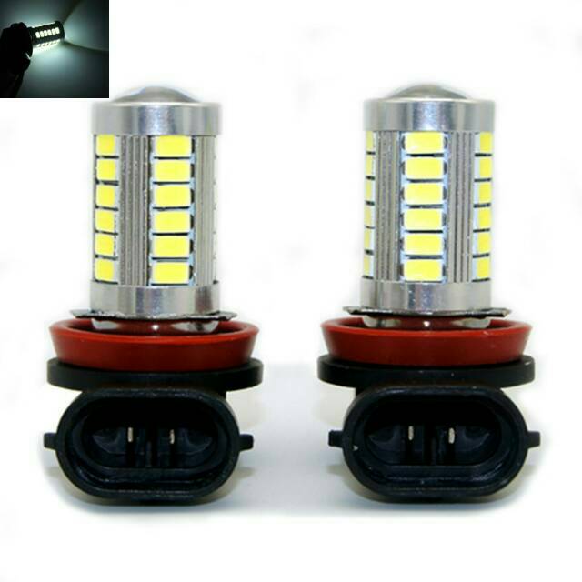 LAMPU LED MOBIL FOGLAMP H8 / H11 / HB3 / HB4 SUPER TERANG