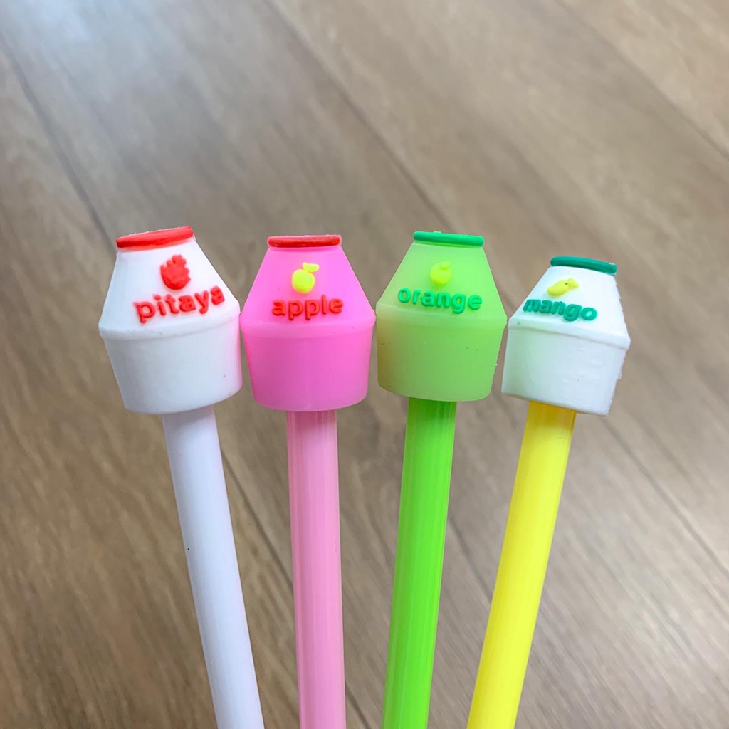 PEN MOTIF YAKULT PULPEN GEL SUSU YAKULT WARNA WARNI LUCU UNIK MURAH PULPEN GEL