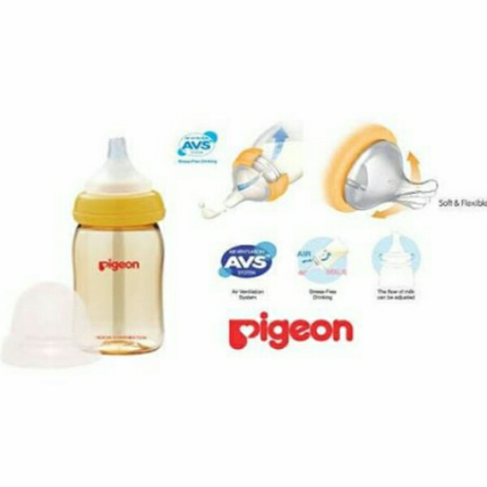 Botol Susu PIGEON Wide Neck PPSU 240ml