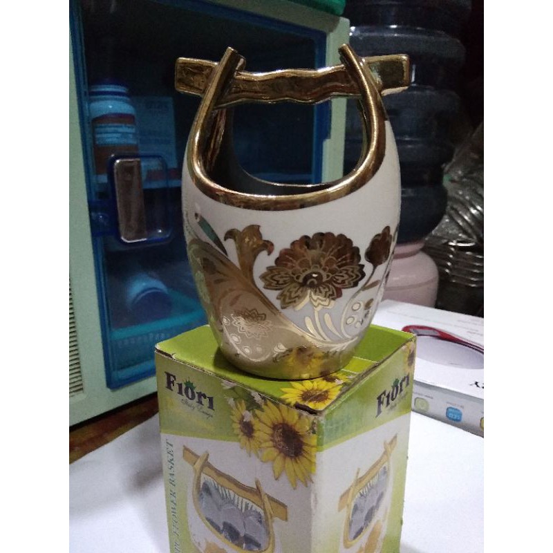 Tempat sendok bahan keramik Fiori