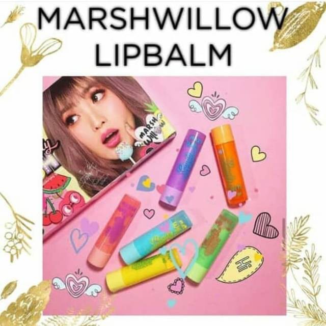 Marshwillow lip balm  candy crush