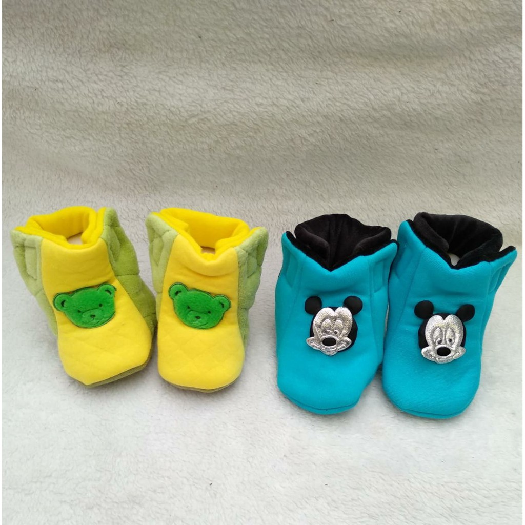 SEPATU BOOTH BAYI / PRE WALKER ANAK BAHAN BLUDRU