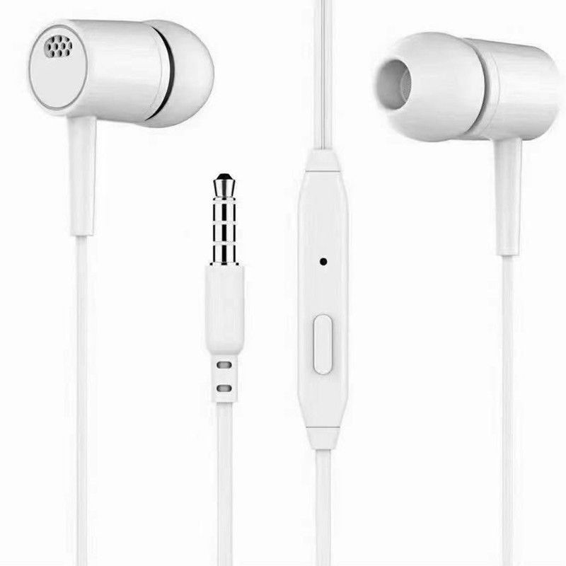 Super Bass Hifi Stereo Extra Bass Handsfree Matte Earphone Jack 3.5mm With Mic