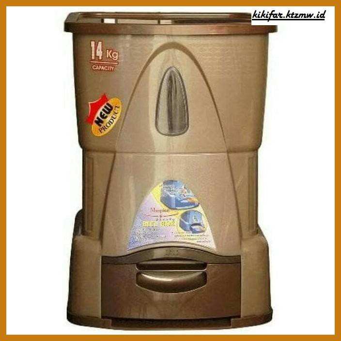 

ANEKA-BERAS- RICE BOX MASPION MRD1400AP MRD-1400 14KG TEMPAT BERAS - PROMO -BERAS-SEHAT.