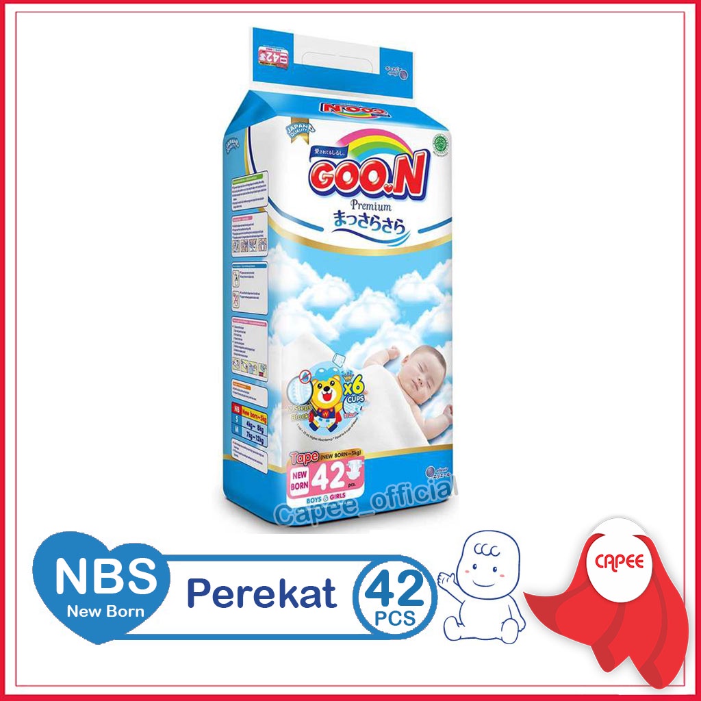 Pampers GOON Newborn 42 / Pampers Bayi GOON 42