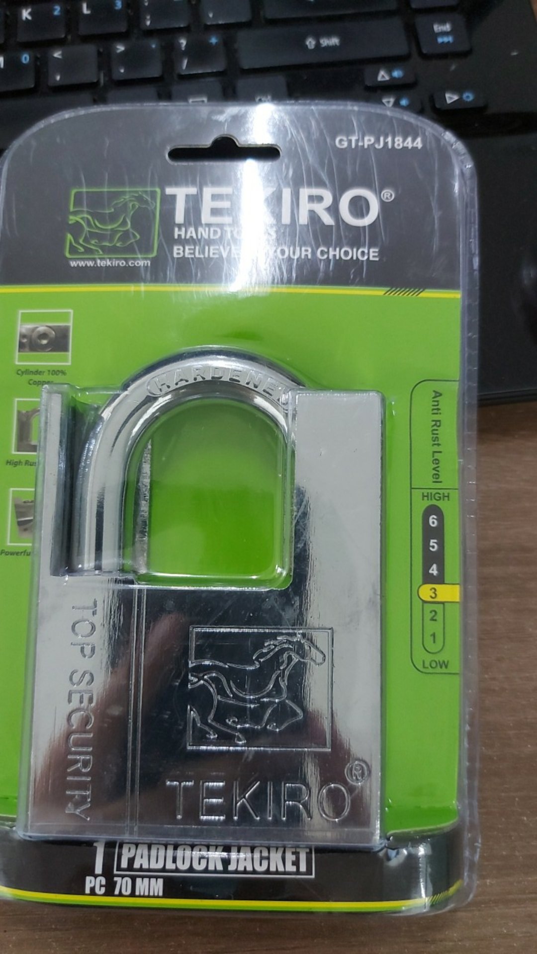 Gembok 70mm Jaket Tekiro Gembok Rumah Pagar 70 Mm