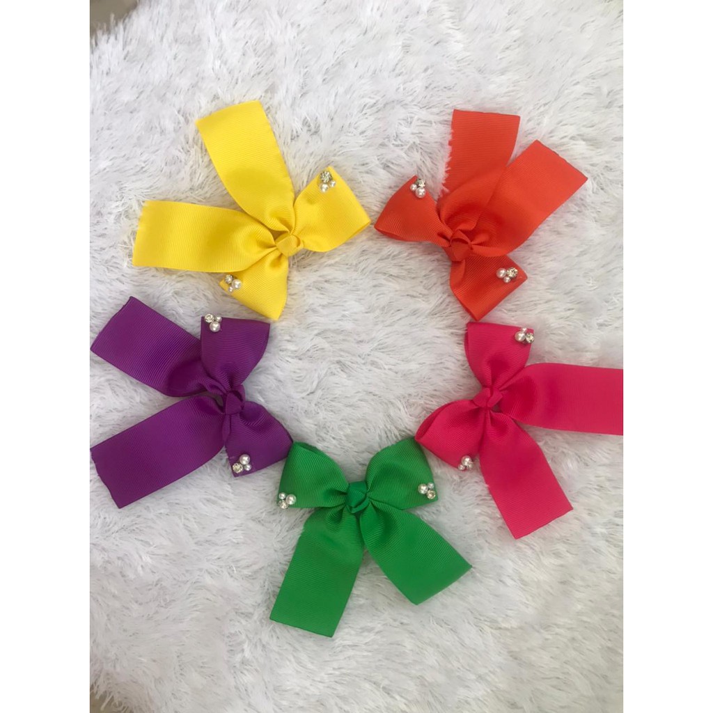 Classic Bow / aksesoris rambut untuk bayi dan anak dari bobaby